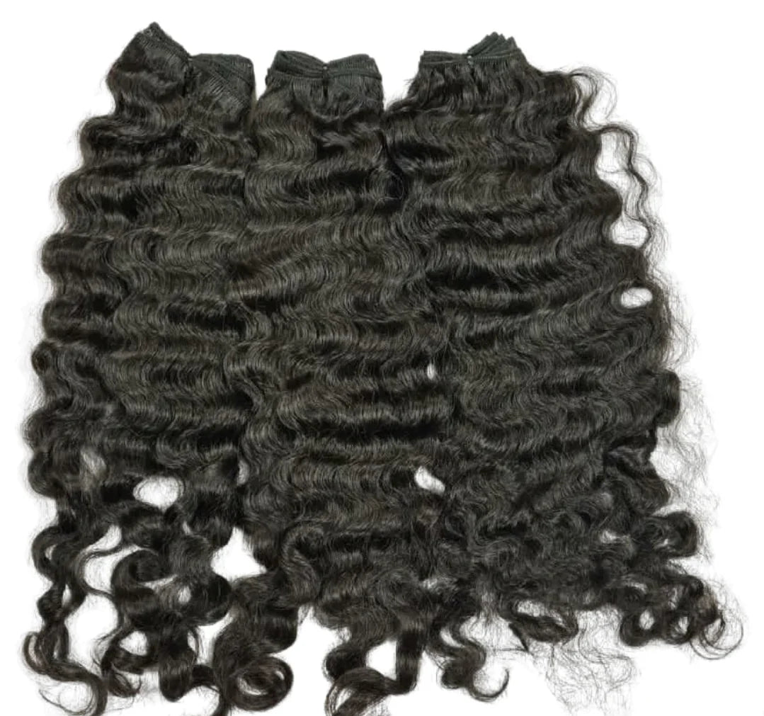 Raw Burmese Curly Human Hair Bundle