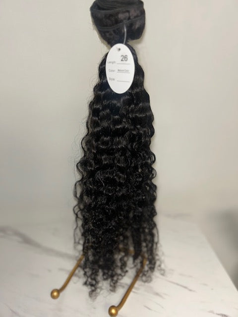 Raw Burmese Curly Human Hair Bundle